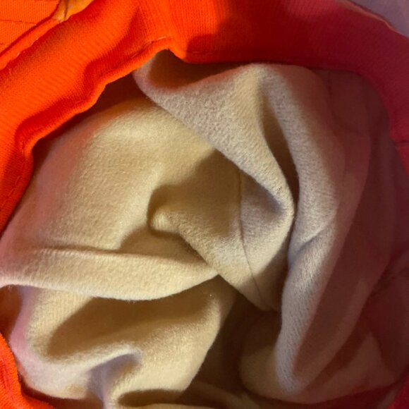Cabela's Orange Fleece Insulated Hat Cap Orange Hunting - Picture 8 of 11